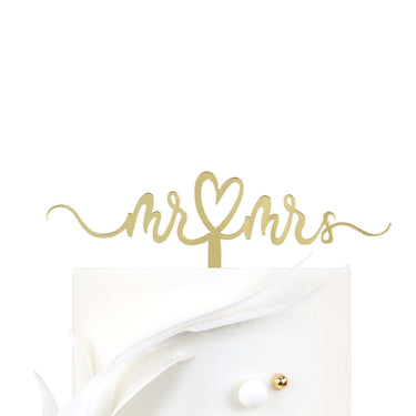 Topper Ouro Mr & Mrs